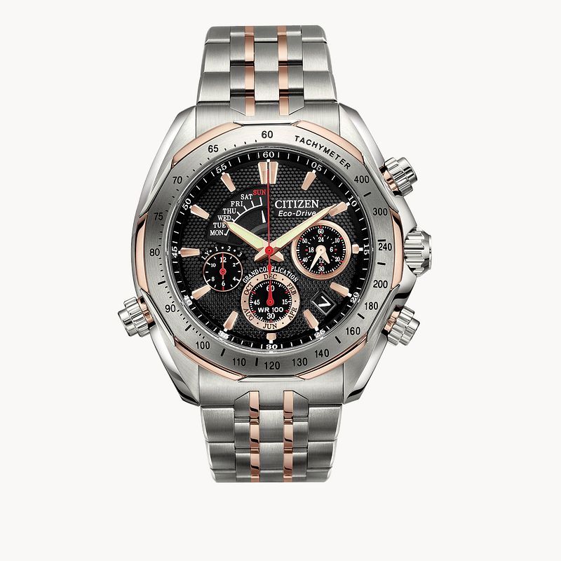 Grand Complication Black Dial Super Titanium Bracelet BZ0016 50E CITIZEN